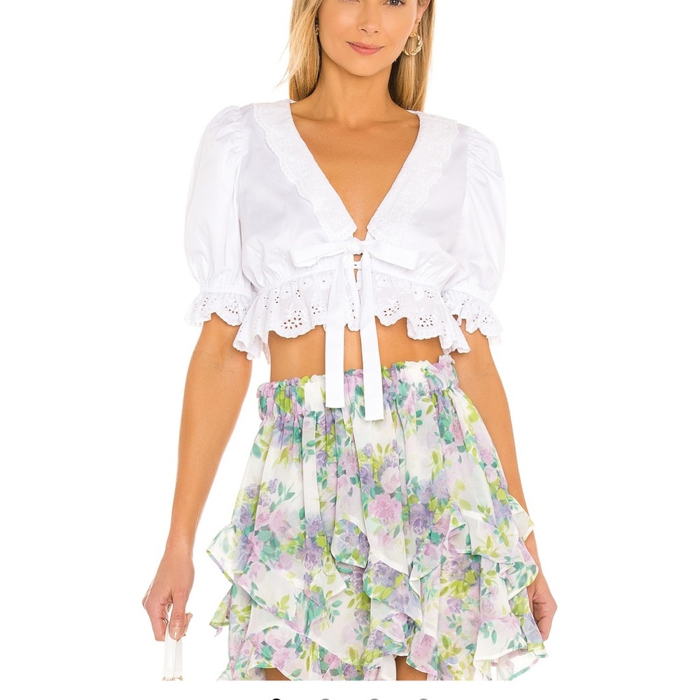 For Love and Lemons Caterina Blouse